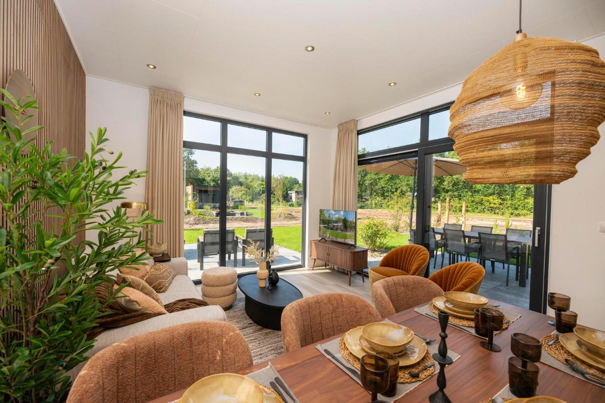 Veluwepark De Bosgraaf | Comfort Met Hottub Lieren Kamer foto